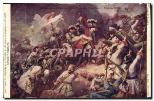 Postcard Old Battle Denais