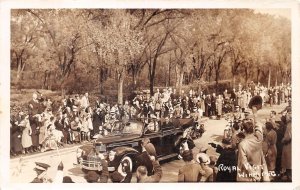 J65/ Winnipeg Manitoba Canada RPPC Postcard c1939 Royal Visit Parade  190