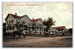 Butts Hotel and Barrymore Catskill Mountains New York NY 1907 DB Postcard V14