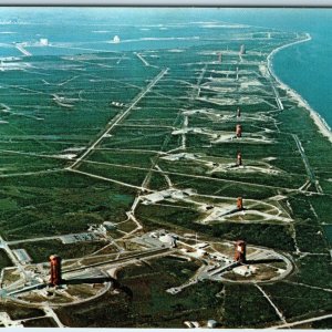 c1960s Merritt Island, FL Kennedy Space Center Missile Row Launchpad Rocket A240
