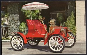 Classic Antique Car Postcard 1904 REO 8 Horsepower - Chrome