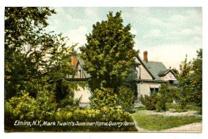 NY - Elmira. Quarry Farm, Mark Twain's Summer Home