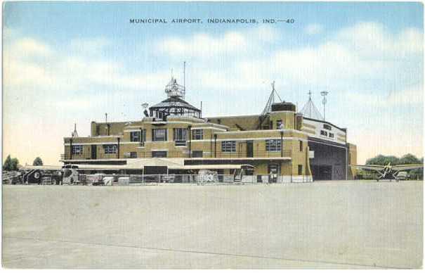 Municipal Airport, Indianapolis, Indiana, IN, Linen