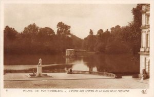 France Paris    Palais De Fontainebleau real photo