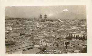 1920s? RPPC Postcard 124. Panorama / Panoramica Puebla City Mexico Unposted