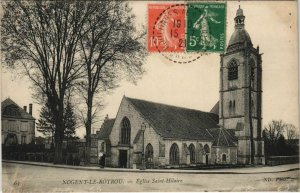 CPA NOGENT-le-ROTROU - Église St-Hilaire (131551)