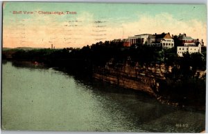 Bluff View, Chattanooga TN c1909 Vintage Postcard V03