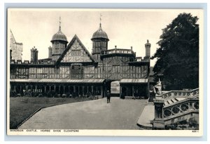 Vintage Windsor Castle Horse Shoe Cloisters Postcard P158E