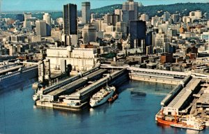 Canada Montreal Harbour Scene 1985