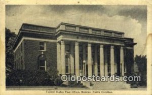 Monroe, NC USA Post Office 1941 