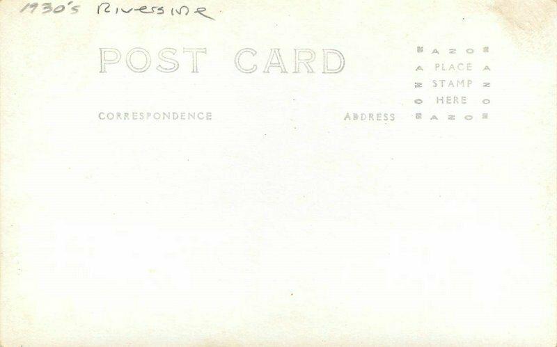 Hemet Women's Club 1930s Riverside California RPPC Photo Postcard 4377