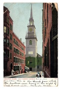 Old North Church, Boston, Massachusetts, Used 1905