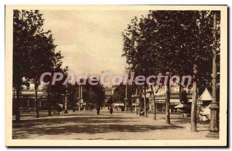 Postcard Old Toulouse Les Allees Jean Jaures