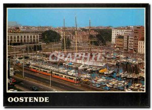 Postcard Modern Museum Oostende Mercator & Yacht Club