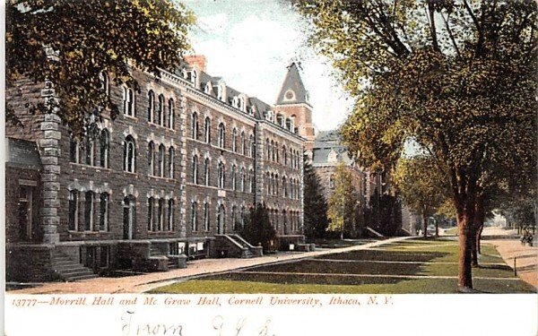 Morrill Hall & McGraw Hall Ithaca, New York