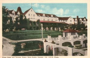 Vintage Postcard 1958 Pines Hotel & Terrace Digby Nova Scotia Canada CAN