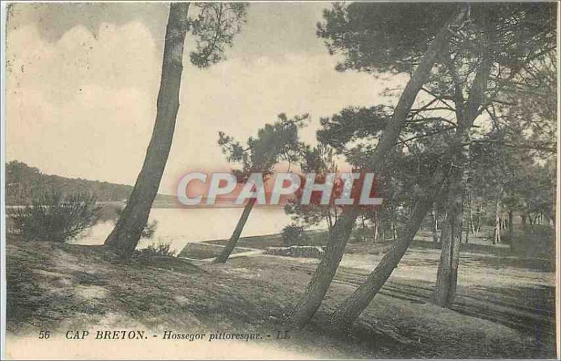 Old Postcard Cape Breton scenic Hossegor