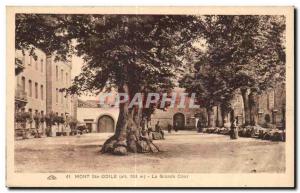 Old Postcard Mont Sainte Odile The Great Court