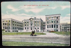 Vintage Postcard 1907-1915 St. Lukes Hospital, St. Louis, Missouri (MO)