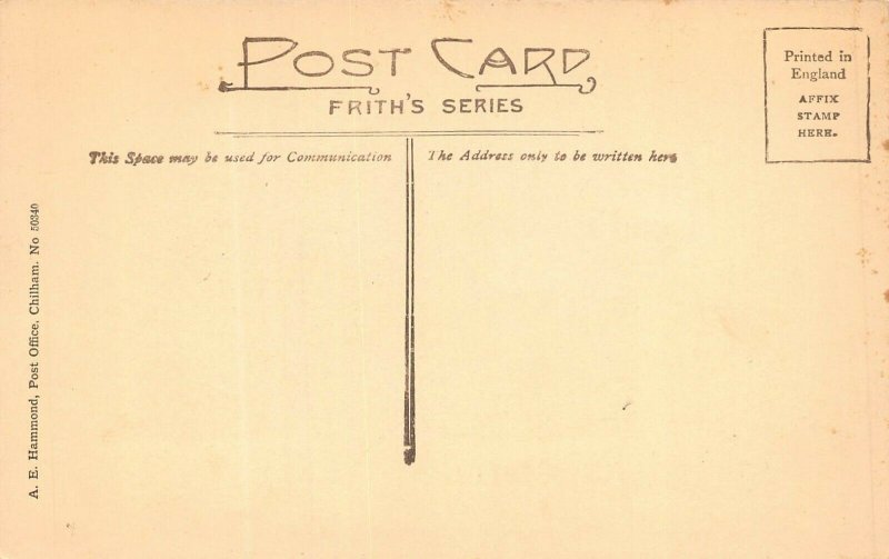 CHILHAM KENT ENGLAND~THE SQUARE~FRITH'S SERIES PHOTO POSTCARD