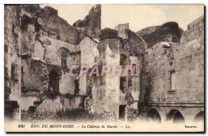 Old Postcard Chateau Murols Surroundings Mont Dore