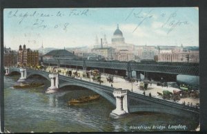 London Postcard - Blackfriars Bridge   T3098
