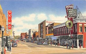 Central Aveneu, Looking East Albuquerque, New Mexico NM