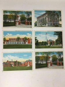 Iowa State Teachers College Postcard Lot of 6 Buildings Archeticture ISTC Linen