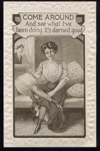 Come Around And See What I've Been Doing Postcard U193