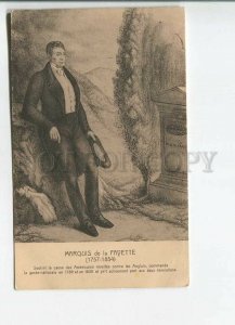 482215 Marquis de LAFAYETTE politician French Revolution Vintage postcard