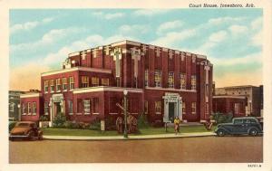 JONESBORO, AR Arkansas  COURT HOUSE  Craighead Co Courthouse  c1930's Postcard