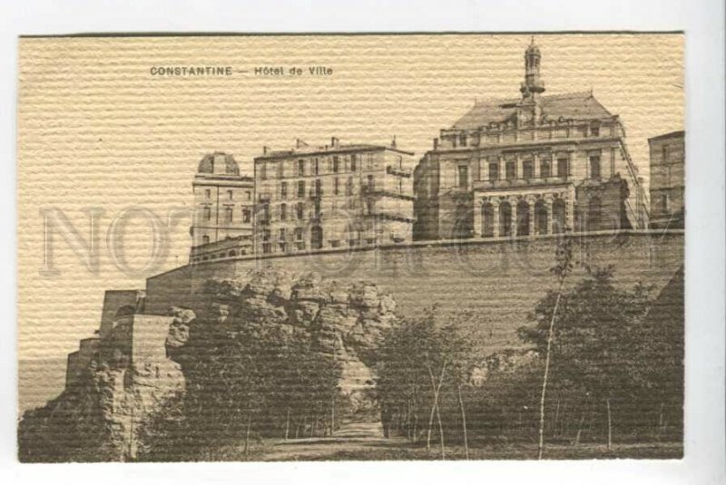 425833 ALGERIA CONSTANTINE city hall Vintage postcard