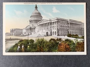 The Capitol Washington DC Litho Postcard H1258084539