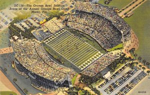 The Orange Bowl Stadium Miami, Florida, USA Football Stadium Unused 