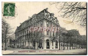 Old Postcard Majestic Hotel Paris Avenue Kleber
