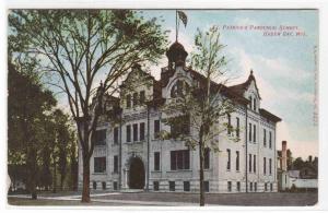 St Patrick's Parochial School Green Bay Wisconsin 1910c postcard