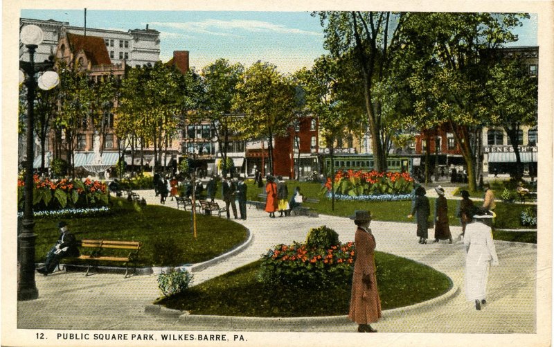 PA - Wilkes-Barre. Public Square Park
