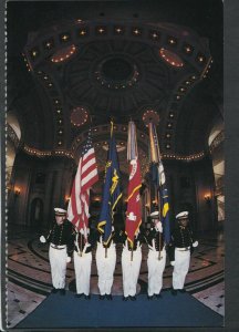 America Postcard - Color Guard, U.S.Naval Academy, Annapolis    RR5294