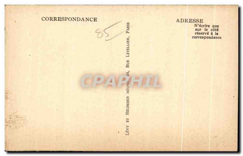 Old Postcard Lucon the 'Cathedral