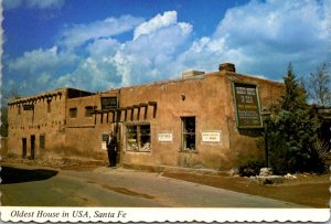 New Mexico Santa Fe Oldest House In The USA