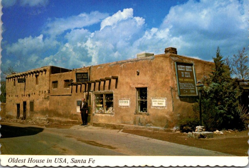 New Mexico Santa Fe Oldest House In The USA