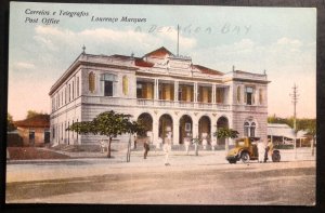 Mint Portugal Lorenzo Marques picture Postcard The Post Office View