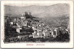 Subiaco Panorama Australia Buildings and Mountain Antique Postcard