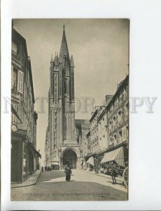 3173613 FRANCE COUTANCES Rue Geoffroy Montbray Vintage postcard