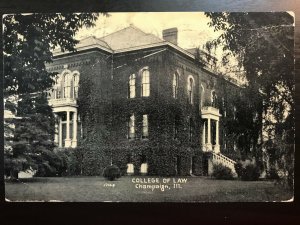 Vintage Postcard 1907 Illinois College of Law, Champaign, Illinois (IL)