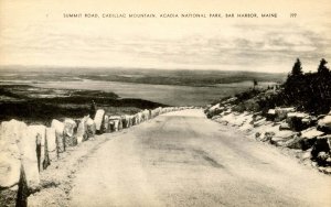 ME - Acadia National Park. Summit Road, Cadillac Mountain    