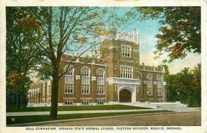 IN, Muncie, Indiana, State Normal School, Ball Gymnasium, Herman