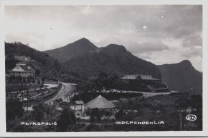 Brazil Petropolis Independencia Vintage RPPC C124