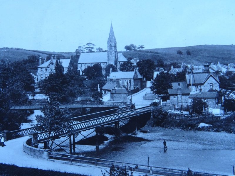 Yorkshire RUSWARP near Whitby c1915 RP Postcard by Rapid Photo