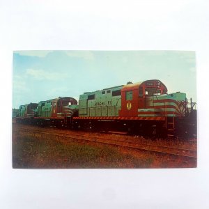 Postcard Railroad Train Apache 700 Alco DL-701 1800 HP 1960s Chrome Unposted